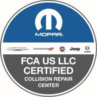 FCA Certified Collision Repair Center